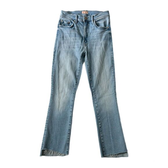 Mother The Insider Crop Step Fray Straight Jean in Limited Edition Size 26 - Picture 2 of 9